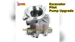Product Showcase-Gear pilot pump K5V160 For Doosan DH370 Large Tracked Excavator