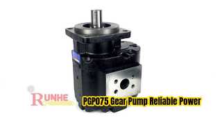 PGP075 Series Hydraulic Gear Pump Product Showcase