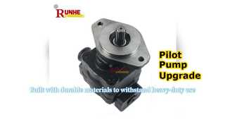AT179792 Hydraulic Gear Pump Heavy Duty Parts For 310E 310G 310SG 315SE 315SG 710D Loader