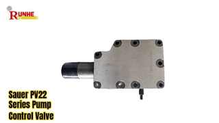 Control Valve Compatible With Sauer PV22 Series Pump Showcase