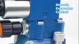 Hydraulic control valve display