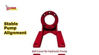 L Type Pump Bracket Stable Alignment Heavy Load