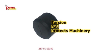 Komatsu D155 HD465 Torsion Rubber Pad